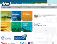 Tablet Screenshot of aoca.org.ar